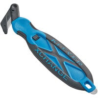 Klever Kutter X-Change Blue Protective Box Cutter with Wide Head KCJ-XC-30B