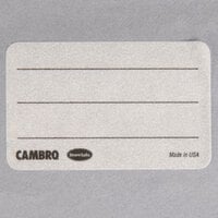 Cambro 1252SLINB250 250 Count StoreSafe 2" x 1 1/4" Dissolvable Product Label Roll