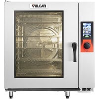 Vulcan TCM-102G-NAT/LP 10 Pan Full Size Boilerless Gas Combi Oven - 156,000 BTU