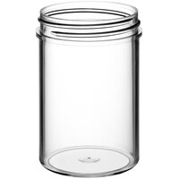 4 oz. Clear Regular Wall Polystyrene Jar