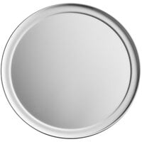 Choice 14 inch Round Aluminum Tray / Platter with Wide Rim