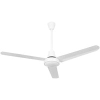 Canarm 48 inch White Industrial Indoor High Performance Ceiling Fan CP48D11N - 7370 CFM, 120V, 1 Phase
