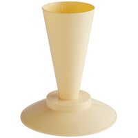 Choice 9 1/16 inch Ivory Polypropylene Pastry Bag Stand