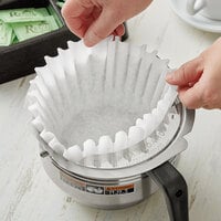 Choice 12 1/2 inch x 4 3/4 inch Gourmet Coffee Filter - 500/Case