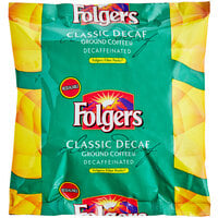 Folgers Classic Decaf 10-Cup Coffee Filter Pack - 40/Case