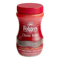 Folgers Classic Roast Instant Coffee 8 oz. - 6/Case