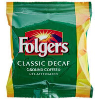 Folgers Classic Decaf Coffee Packet 1.5 oz. - 42/Case