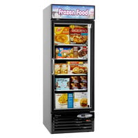 Turbo Air TGF-23F Black 27" Glass Door Merchandising Freezer