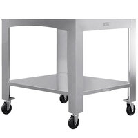 WPPO WKCT-1S Stainless Steel Cart for WPPO Karma 25 Ovens