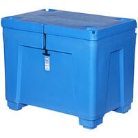 Bonar Plastics PB11HL Polar 11 Cu. Ft. Dry Ice Box with Hinged Lid and Legs