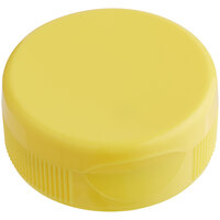 38/400 Yellow Dispensing Cap with Heat Induction Seal Liner
