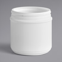 44 oz. White HDPE Plastic Canister