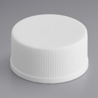 28/400 White Child-Resistant Cap with Foam Liner