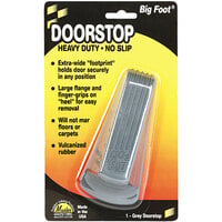Master Caster Big Foot Gray Rubber Door Stop 00941