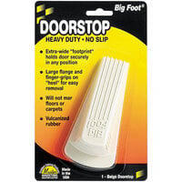 Master Caster Big Foot Beige Rubber Door Stop 00900