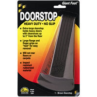 Master Caster Giant Foot Brown Rubber Door Stop 00964