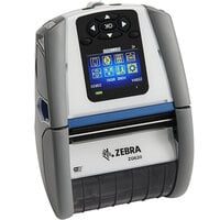 Zebra Mobile Linered Healthcare Label / Receipt Printer with Dual 802.11AC and Belt Clip - 3/4" Core ZQ62-HUWA000-00
