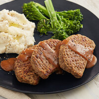 Strauss 3 oz. Grass Fed Fully Cooked Sliced Meatloaf - 54/Case