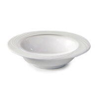 CAC GAD-10 Garden State 11.5 oz. Bone White Porcelain Fruit Bowl - 36/Case