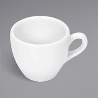 Bauscher by BauscherHepp Smart 2.7 oz. Bright White Porcelain Cup - 12/Case