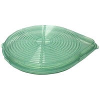 GET Eco-Takeouts Jade Green Customizable Reusable Whole Pizza Container 14 inch x 14 inch x 2 1/4 inch - 24/Case