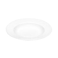 Bauscher Bistro 10 5/8 inch Porcelain Bright White Wide Rim Deep Coupe Plate - 6/Case