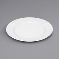 Bauscher by BauscherHepp Smart 11 13/16" Bright White Rim Flat Porcelain Plate - 6/Case