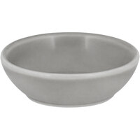 Bauscher by BauscherHepp Scope 3 1/4" Porcelain Glow Grey Bowl - 24/Case
