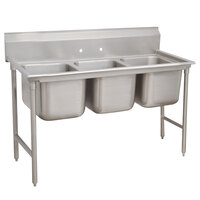 Advance Tabco 93-63-54 Regaline Three Compartment Stainless Steel Sink - 68 inch