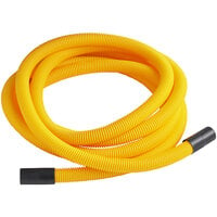 Namco P262A 25' Yellow Vacuum Hose for Scooter Carpet Extractors