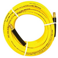 Namco P259A 25' Yellow Solution Hose for Scooter Carpet Extractors