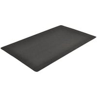 Notrax Pebble Trax 3' x 12' Black Anti-Fatigue Mat 480S0312BL - 1/2" Thick