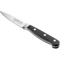 Mercer Culinary M33912B 4 Red Non-Stick Paring Knife with Sheath
