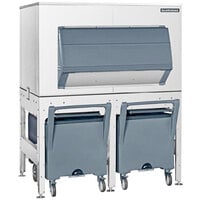 Scotsman ICS1360 60" Ice Storage Bin with 2 Bays - 1327 lb.