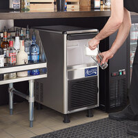 Avantco Ice UC-B-77-A 16 inch Air Cooled Undercounter Bullet Ice Machine - 96 lb.