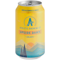 Athletic Brewing Co. Upside Dawn Non-Alcoholic Golden 12 fl. oz. 6-Pack - 4/Case