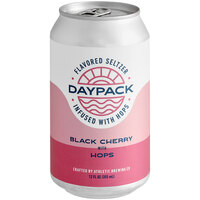 DayPack Black Cherry Non-Alcoholic Sparkling Hop Water 12 fl. oz. 6-Pack - 4/Case