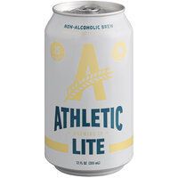 Athletic Brewing Co. Athletic Lite Non-Alcoholic Beer 12 fl. oz. 6-Pack - 4/Case