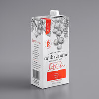 Milkadamia Barista Unsweetened Macadamia Milk 32 oz. - 6/Case