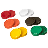Carlisle Store N' Pour Assorted Color Caps PS304AT00 - 12/Pack