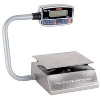 Tor Rey PZC-10/20 20 lb. Digital Pizza Controller Portion Scale with Foot Tare Pedal