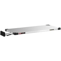 Metro Super Erecta 18 inch x 42 inch Stainless Steel Countertop Shelf Warmer