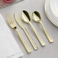 Visions Hammersmith Heavy Weight Gold Cutlery Kit