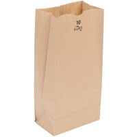 Duro 10 lb. Brown Paper Bag - 500/Bundle