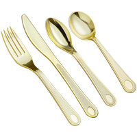 Gold Visions Satin Heavy Weight Gold Cutlery Kit