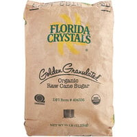 Florida Crystals Organic Raw Cane Sugar 25 lb.