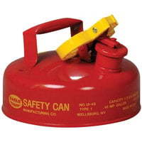 Eagle Manufacturing 2 Qt. Type I Red Steel Gas / Flammables Safety Can with Flame Arrester UI4S