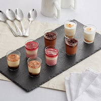 White Toque Mini Assorted Dessert Cups 9 Count of 4 Flavors - 36/Case