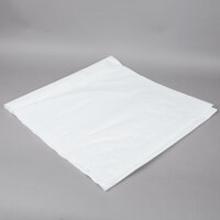 Hoffmaster 210086 82 inch x 82 inch White Cellutex Tissue / Poly Paper Table Cover - 25/Case