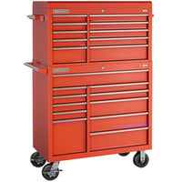 Champion Tool Storage FM Pro Series 20 inch x 41 inch Red 21-Drawer Top Chest / Mobile Storage Cabinet FMP4121RC-RD